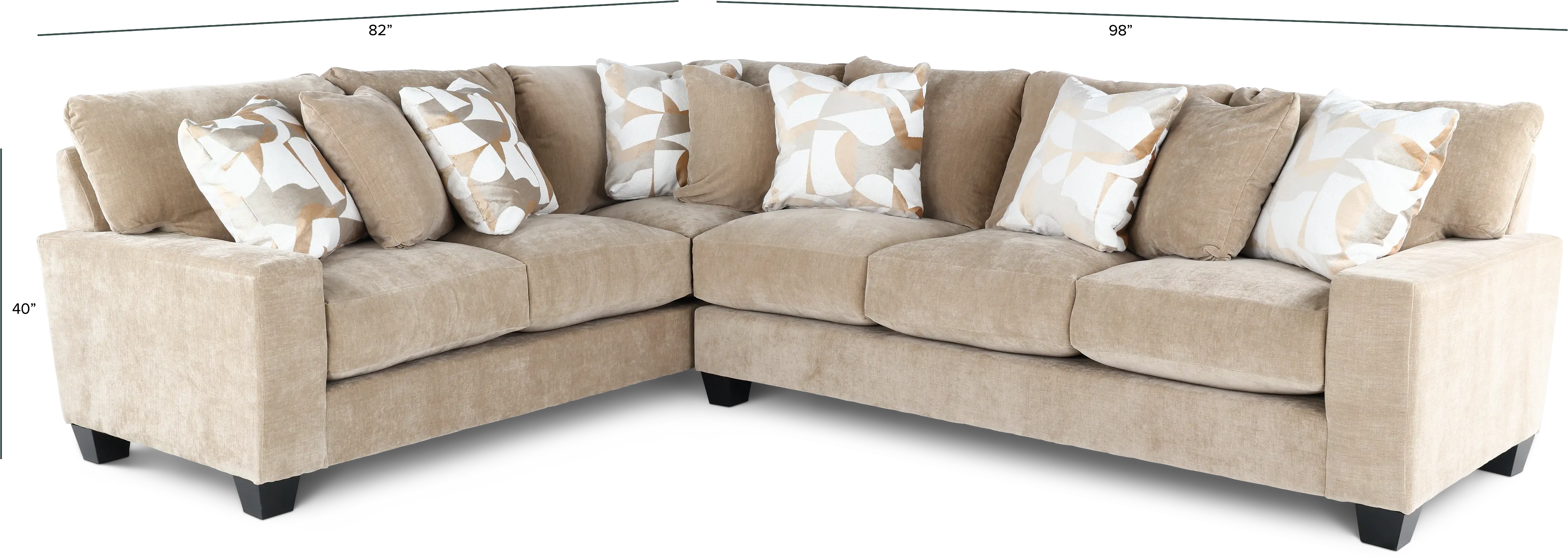 2PC/VMD/KHAKI/OPT.2 Valderrama Khaki 2 Piece Sectional-3