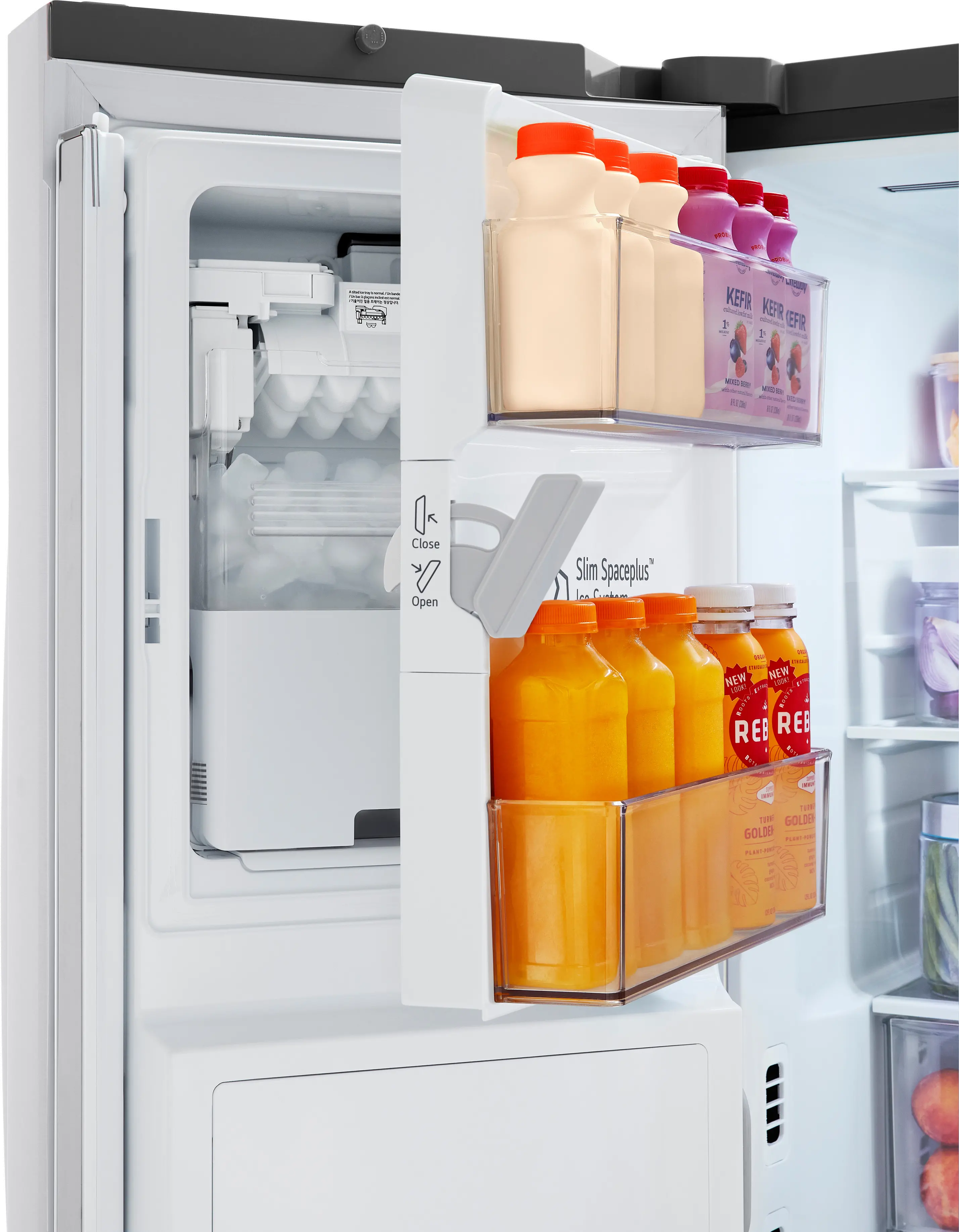 LF26C6360S LG 25.5 Cu Ft MAX™ French Door Refrigerator - Counter Depth Stainless Steel-12