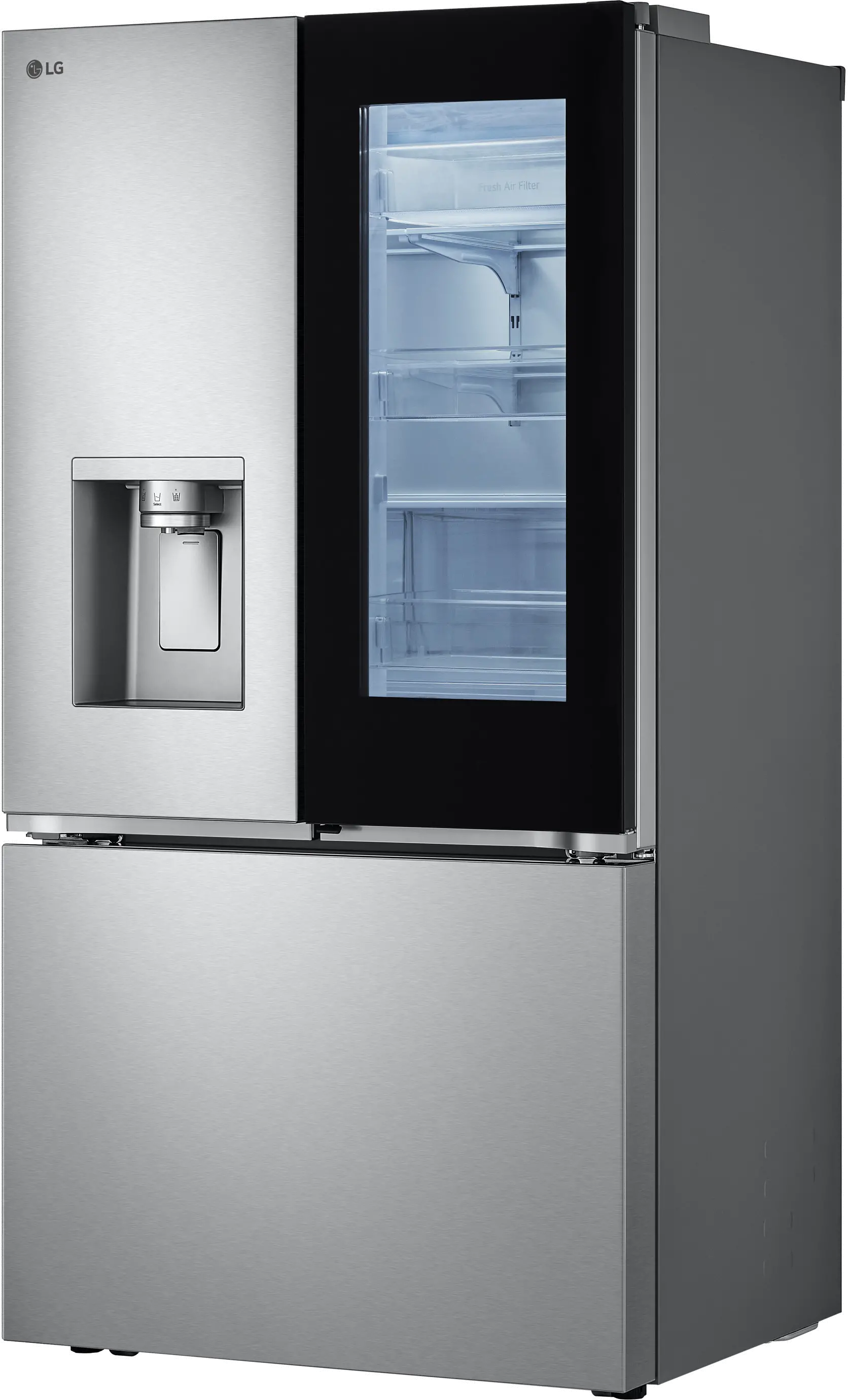 LF26C6360S LG 25.5 Cu Ft MAX™ French Door Refrigerator - Counter Depth Stainless Steel-20