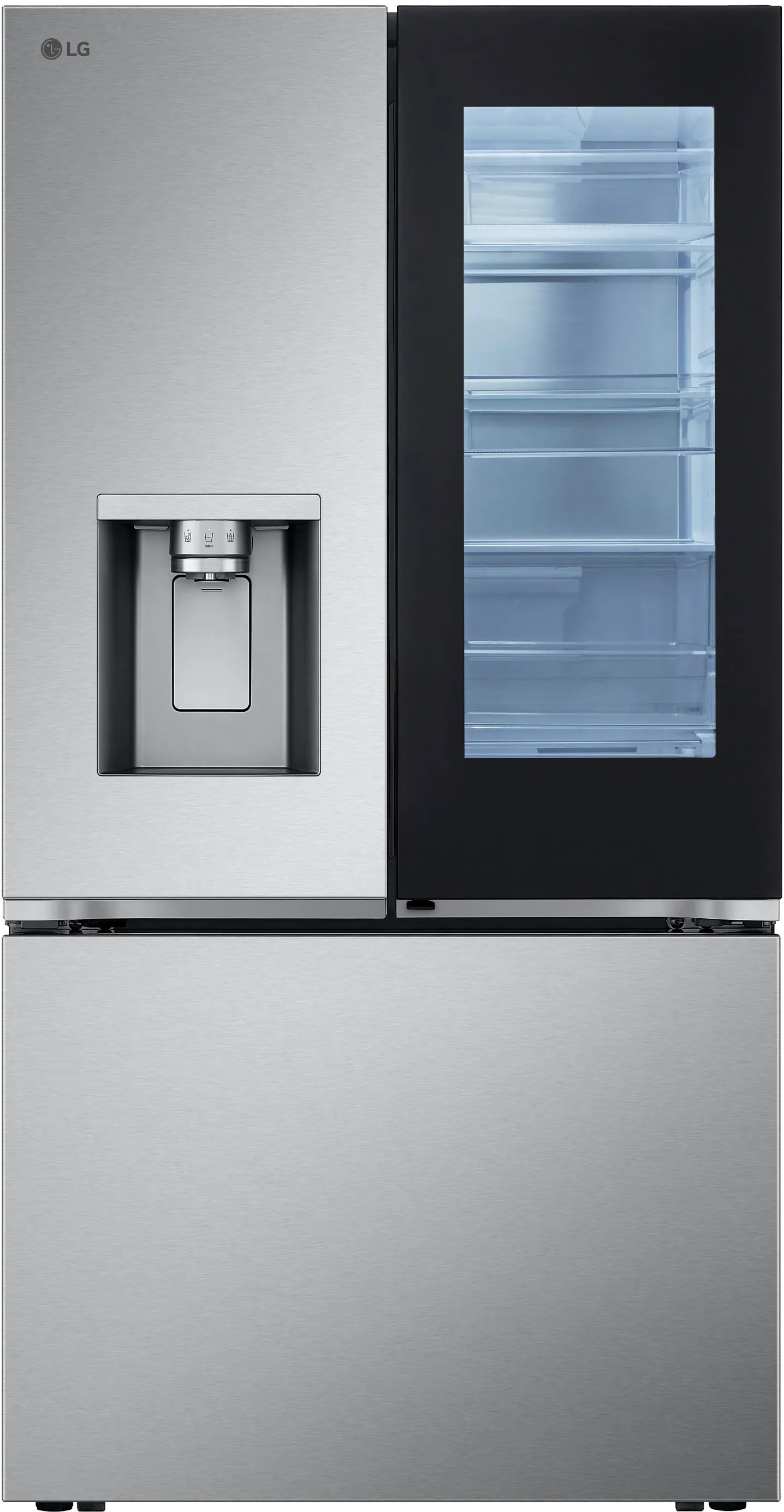 LF26C6360S LG 25.5 Cu Ft MAX™ French Door Refrigerator - Counter Depth Stainless Steel-22