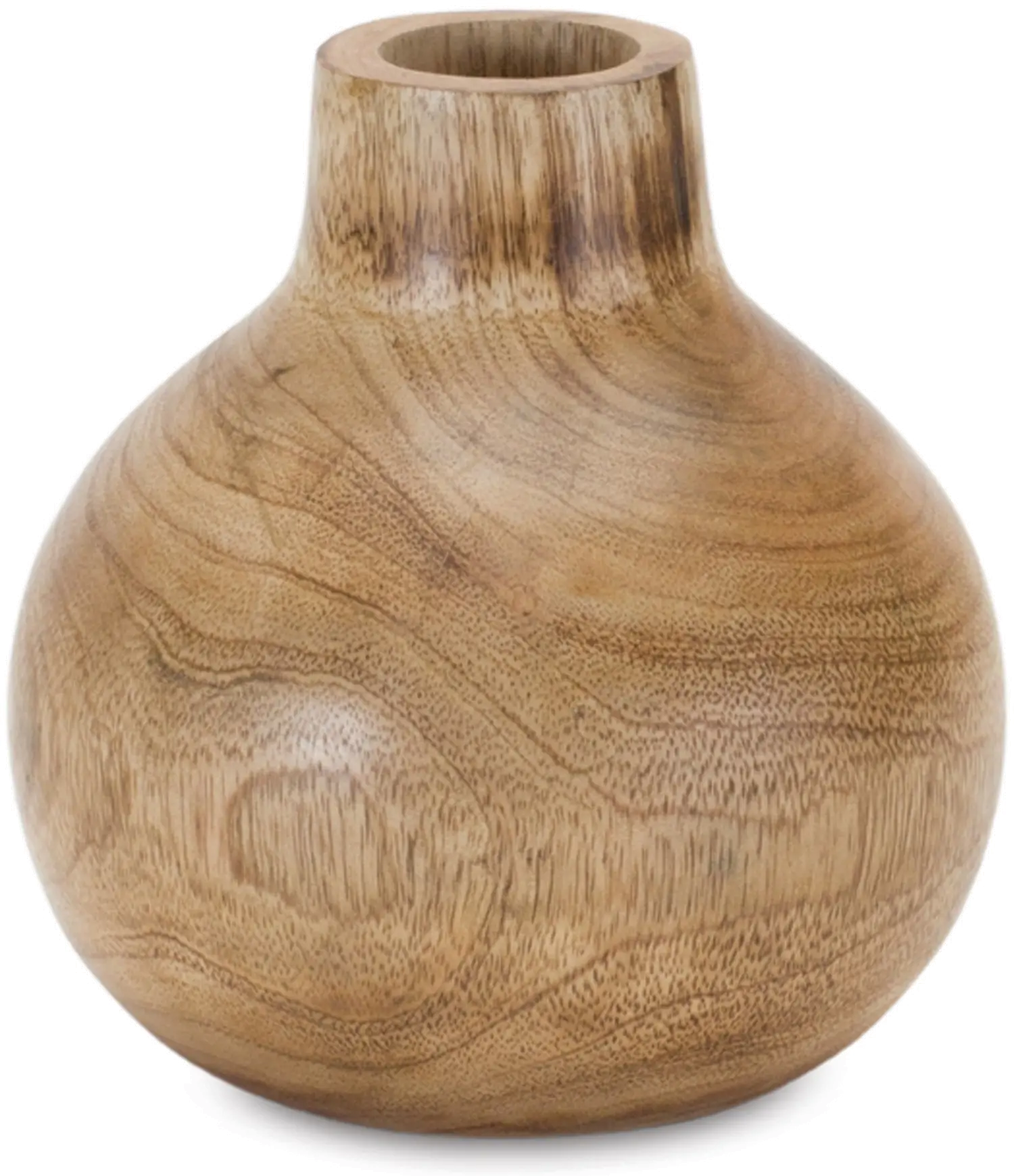 Assorted 5  Wood Vases-4