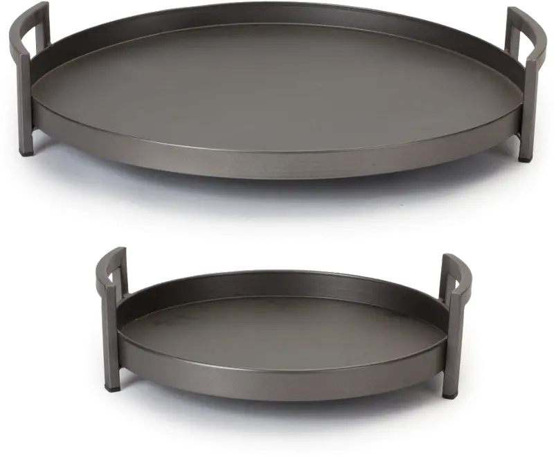 Small Round Iron Tray