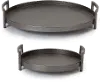 Large Round Iron Tray