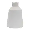 Small White Stoneware Vase