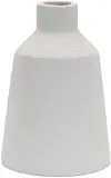 Small White Stoneware Vase