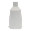 White Stoneware Vase