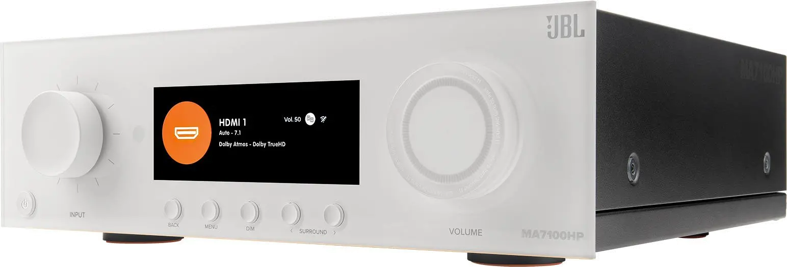 JBLMA7100HPWHTAM JBL MA7100HP 7.2ch. 8K High Performance AV Receiver - White-1