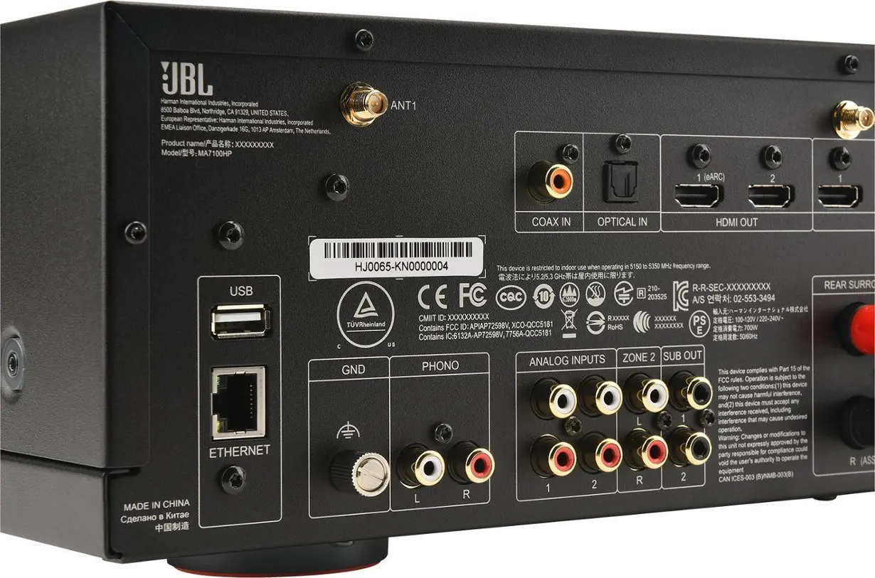 JBLMA7100HPWHTAM JBL MA7100HP 7.2ch. 8K High Performance AV Receiver - White-11