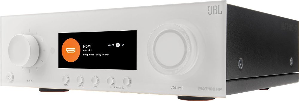 JBL MA7100HP 7.2ch. 8K High Performance AV Receiver - White