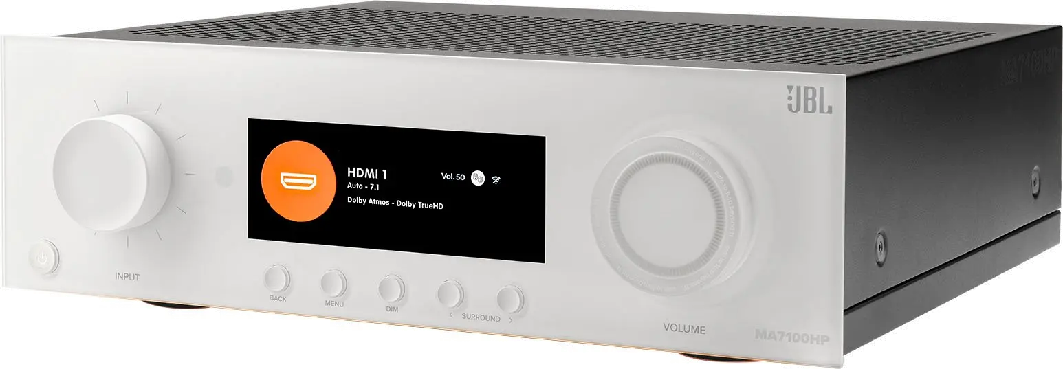 JBLMA7100HPWHTAM JBL MA7100HP 7.2ch. 8K High Performance AV Receiver - White-3