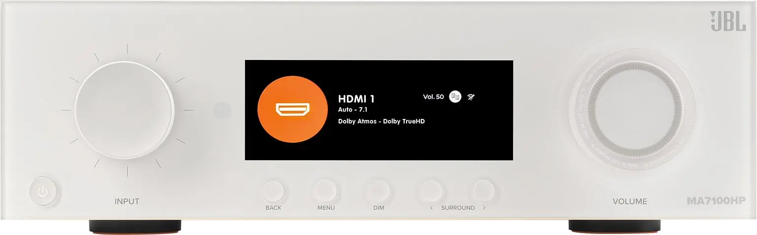 JBLMA7100HPWHTAM JBL MA7100HP 7.2ch. 8K High Performance AV Receiver - White-6