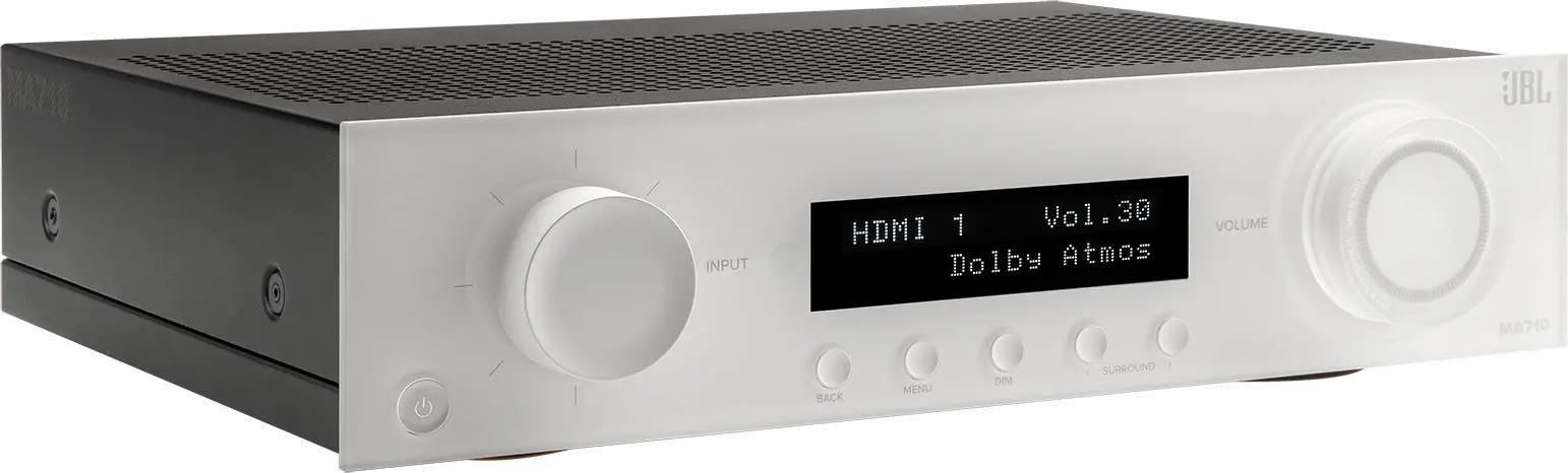 JBL MA710 JBL MA710 7.2ch. 8K AV Receiver - White-1