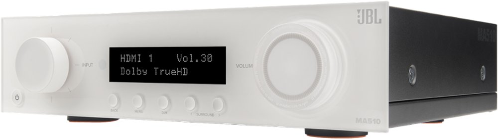 JBL MA510 5.2ch. 8K AV Receiver - White