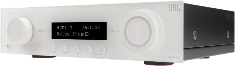 JBL MA510 5.2ch. 8K AV Receiver - White