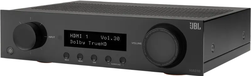 JBL MA510 5.2ch. 8K AV Receiver - Black