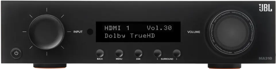 JBL MA310 JBL MA310 5.2ch 4K AV Receiver - Black-7