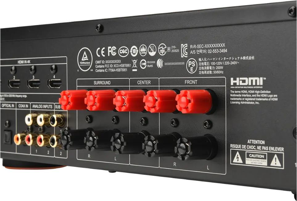 JBL MA310 JBL MA310 5.2ch 4K AV Receiver - Black-2