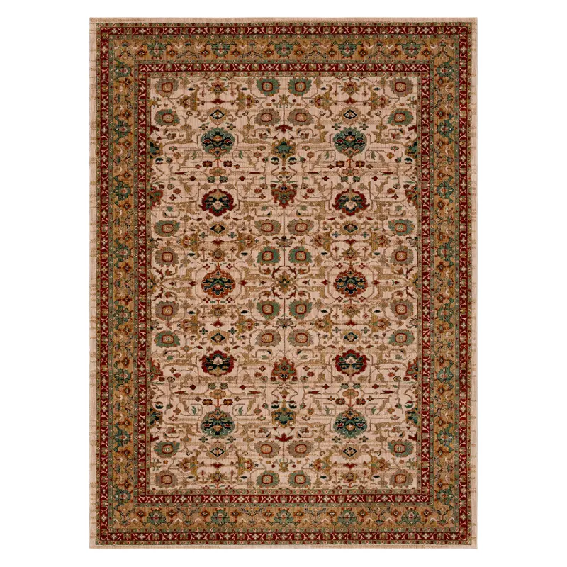 Keralam 9 x 12 Cream Area Rug
