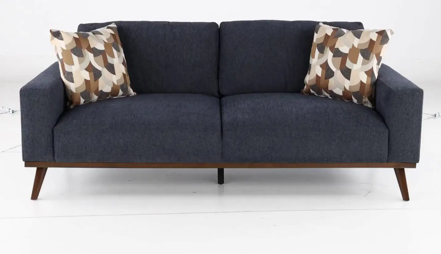 Heath Navy Blue Sofa-5