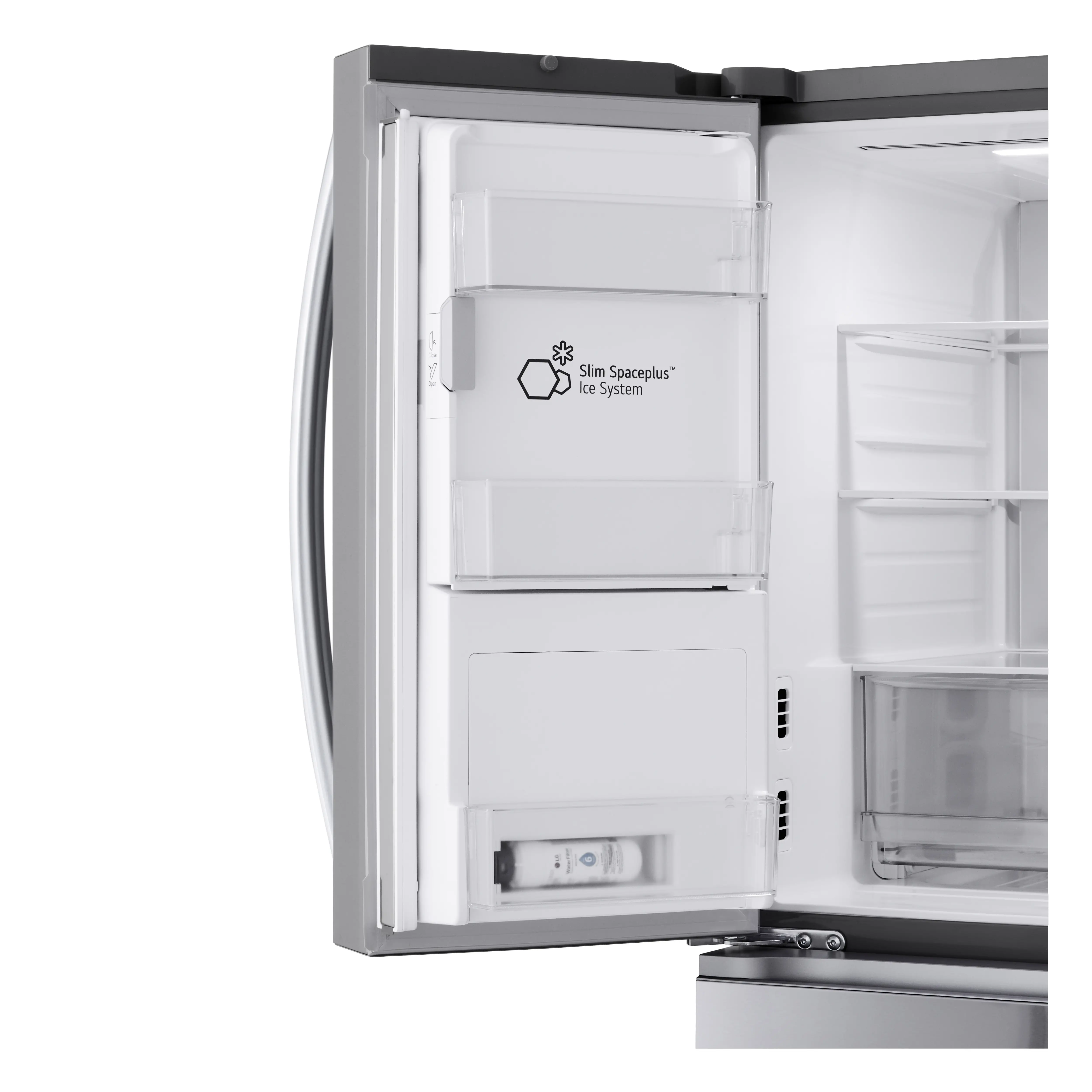 LF25G8330S LG 24.5 Cu Ft French Door Refrigerator - Counter Depth Stainless Steel-11