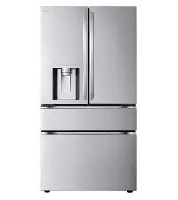 LF25G8330S LG 24.5 Cu Ft French Door Refrigerator - Counter Depth Stainless Steel