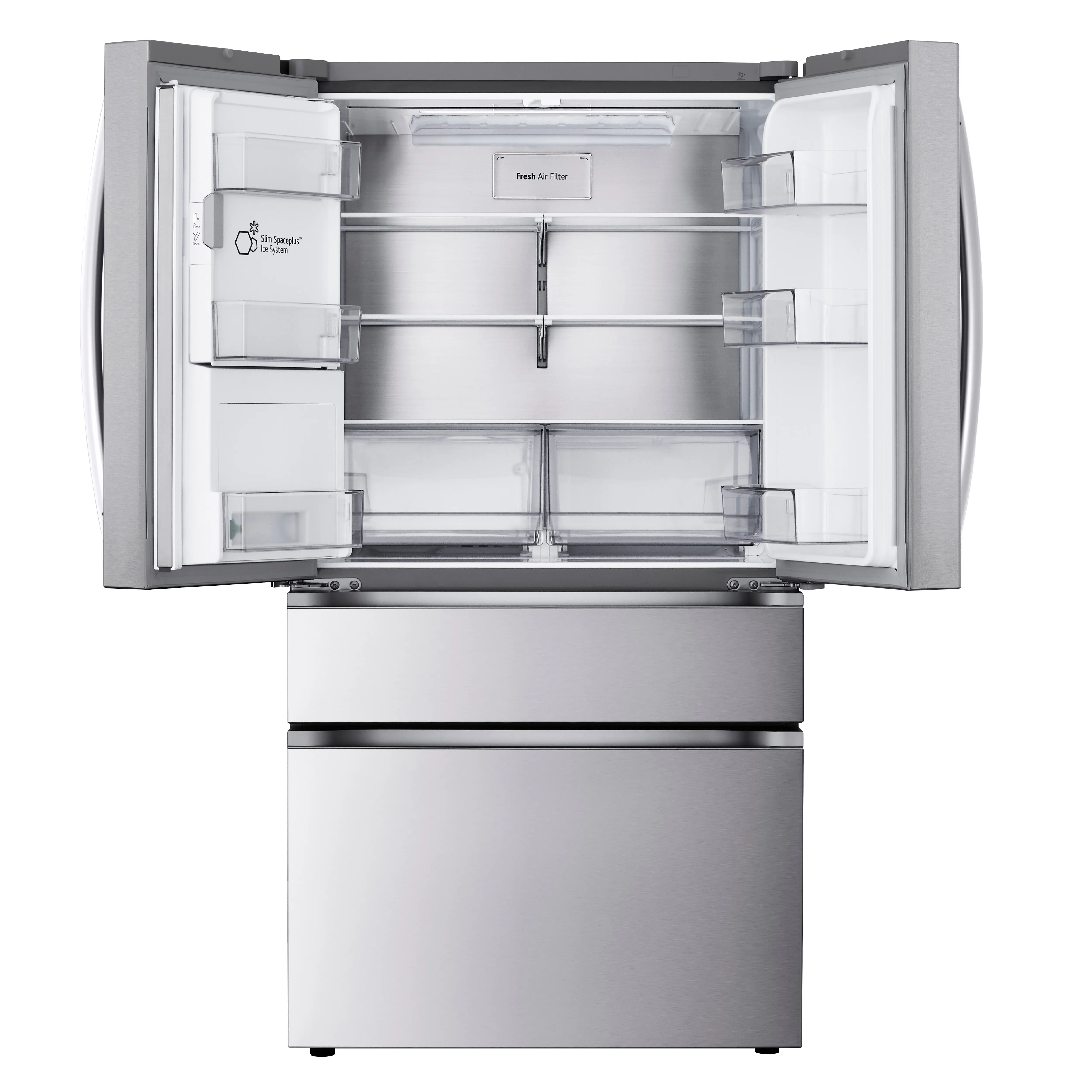 LF25G8330S LG 24.5 Cu Ft French Door Refrigerator - Counter Depth Stainless Steel-5