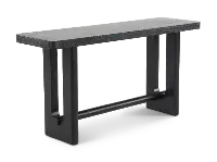 Sloane Black Sofa Table