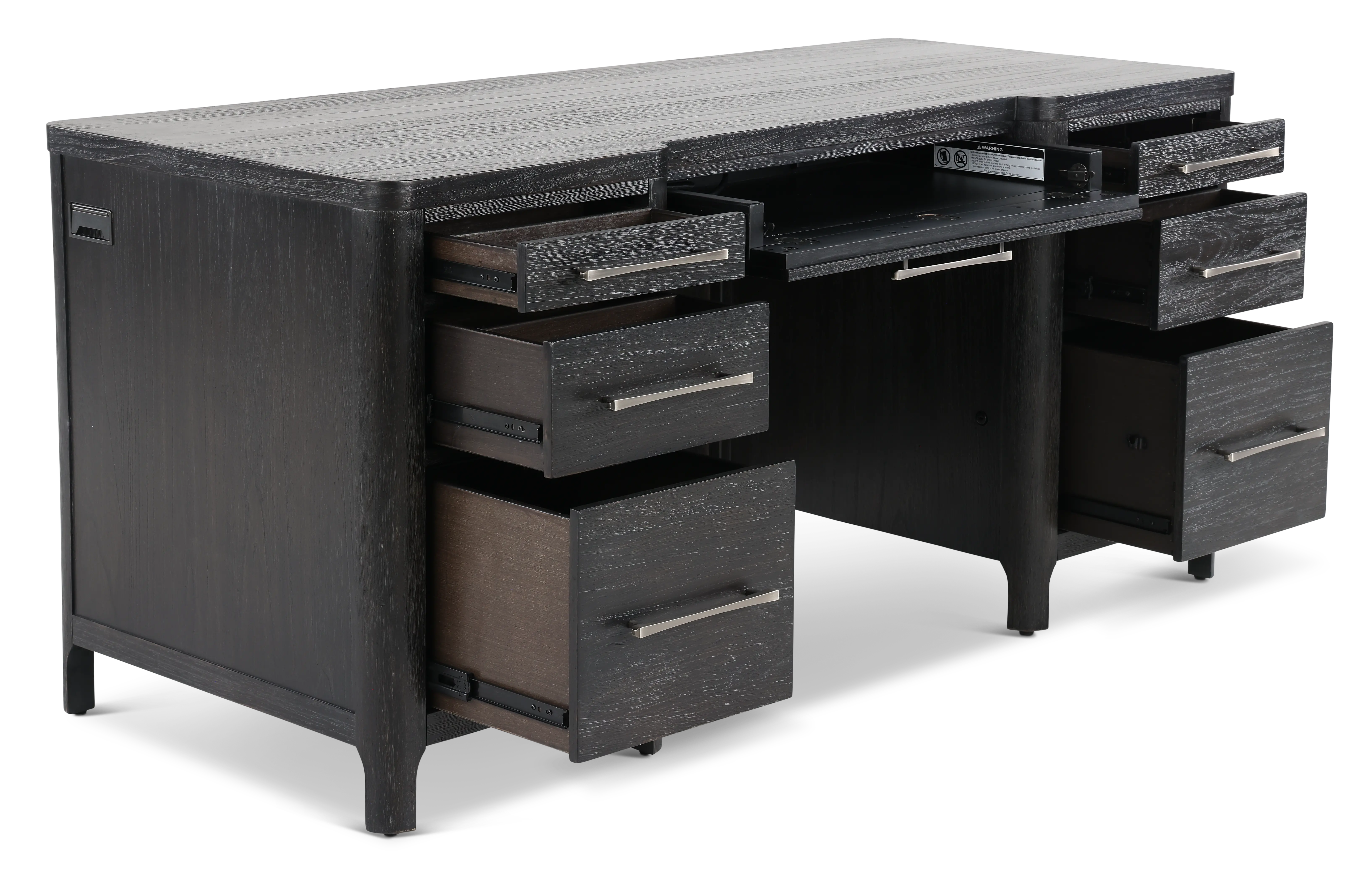 Sloane Black Executive Desk-5