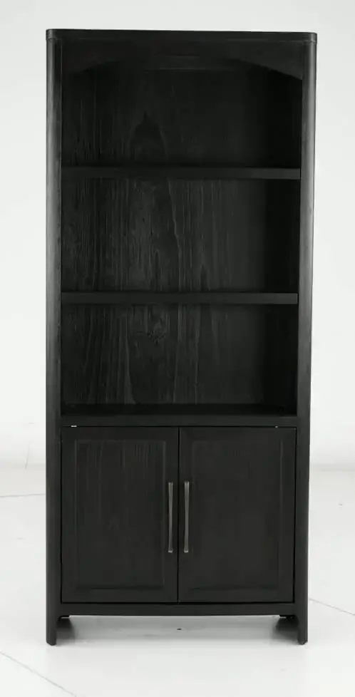 Sloane Black Door Bookcase-6