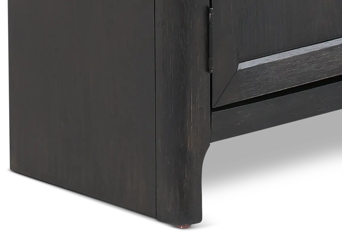 Sloane Black Door Bookcase-9