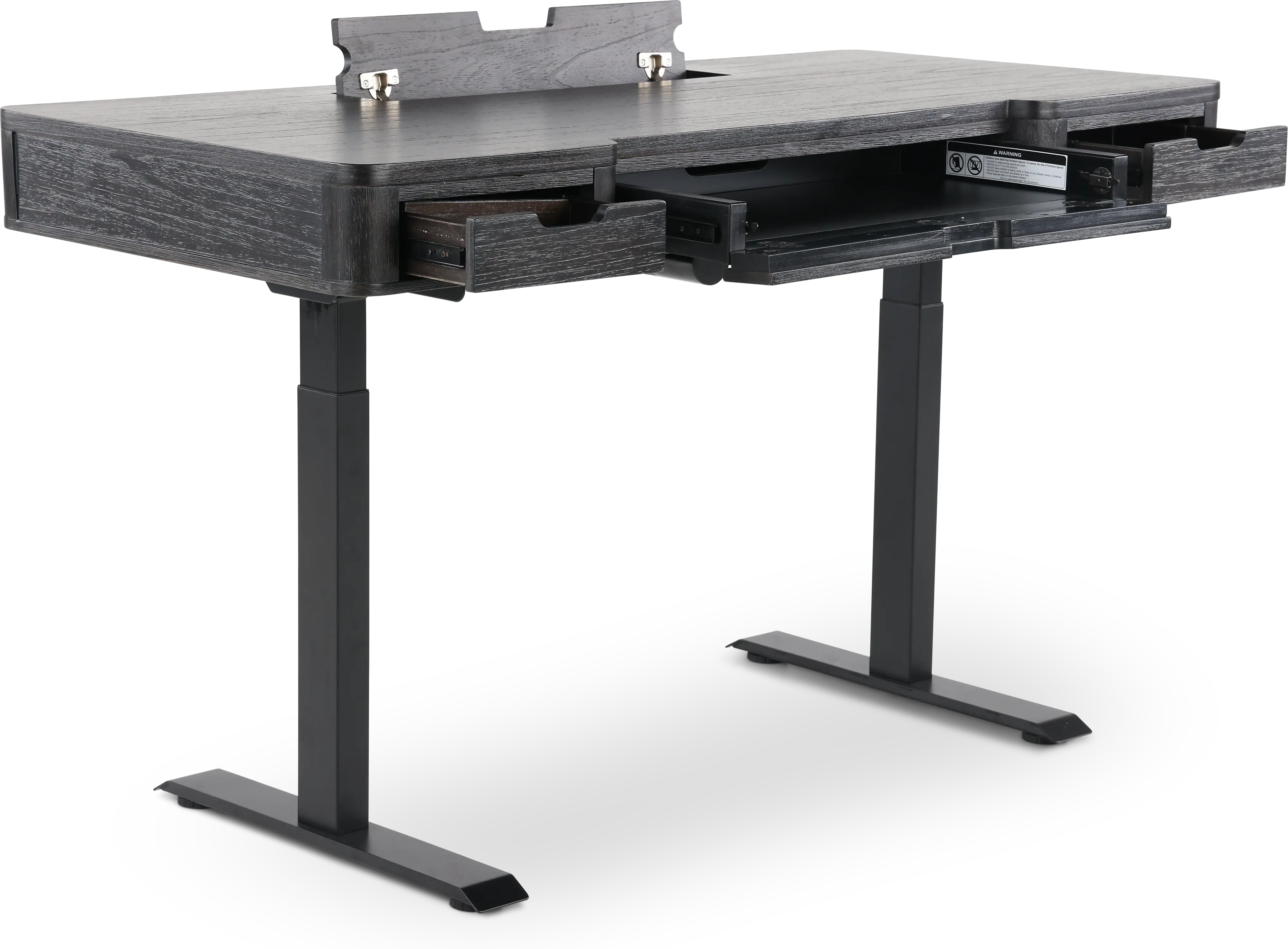Sloan Black Lift Desk-6