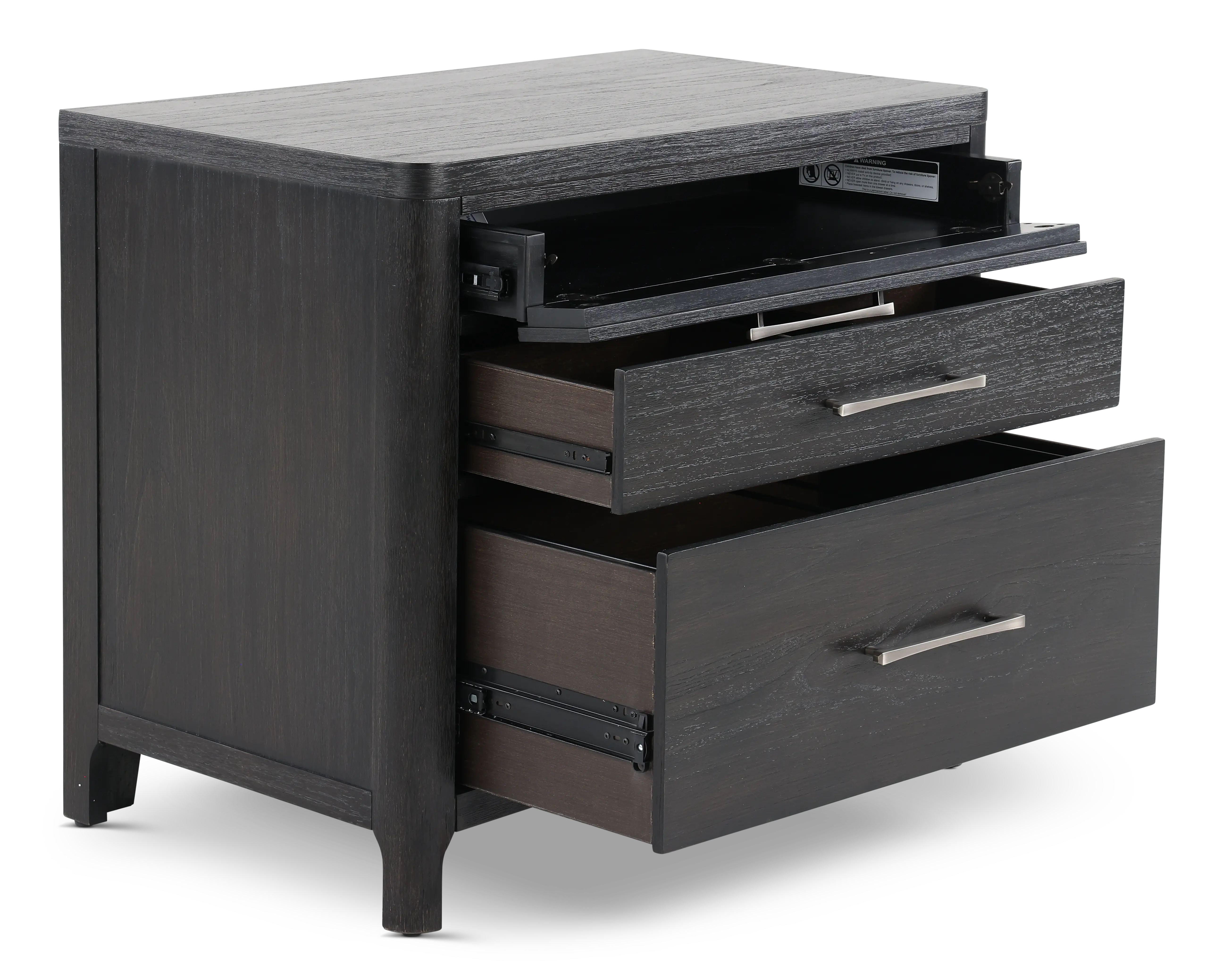 Sloane Black Workstation Combo File-4