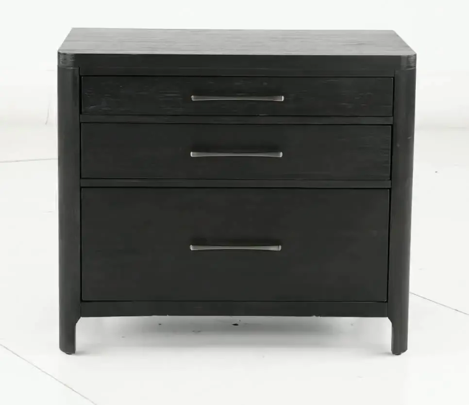 Sloane Black Workstation Combo File-5