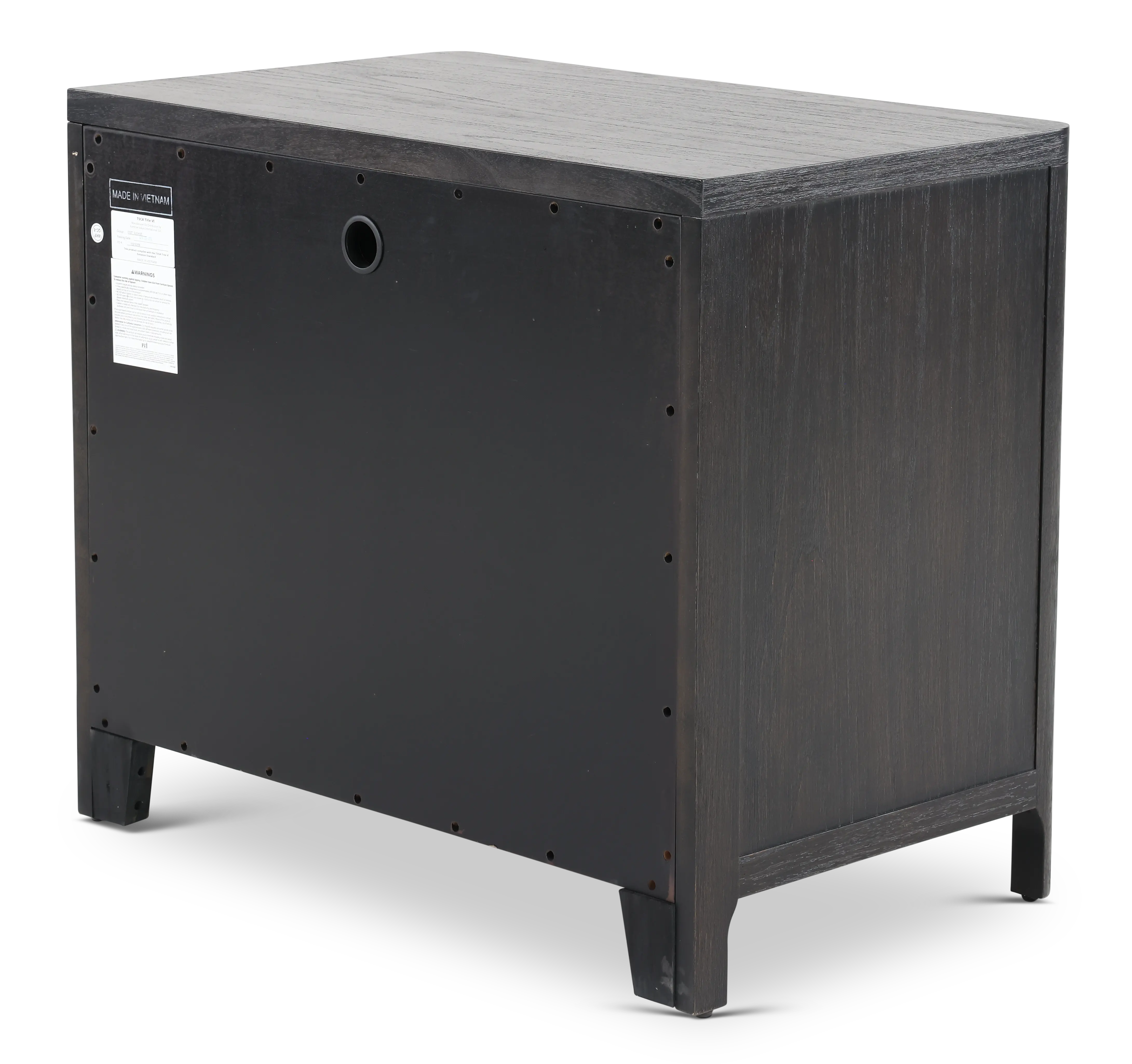 Sloane Black Workstation Combo File-6