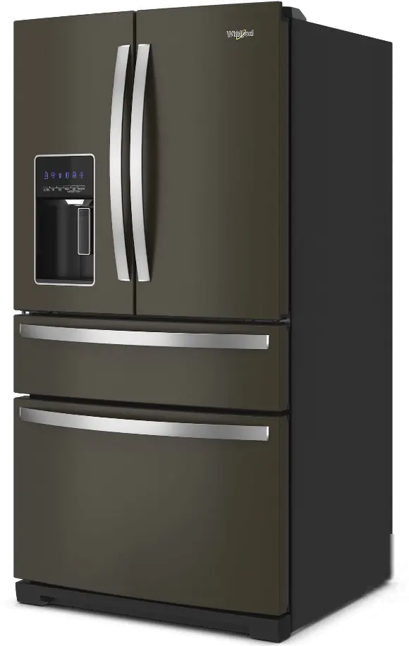 WRMF7736PV Whirlpool 26.2 Cu Ft French Door Refrigerator - Black Stainless Steel-14