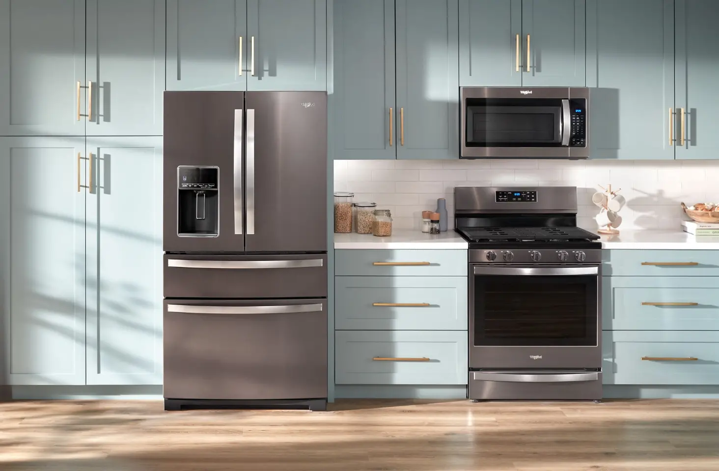 WRMF7736PV Whirlpool 26.2 Cu Ft French Door Refrigerator - Black Stainless Steel-2
