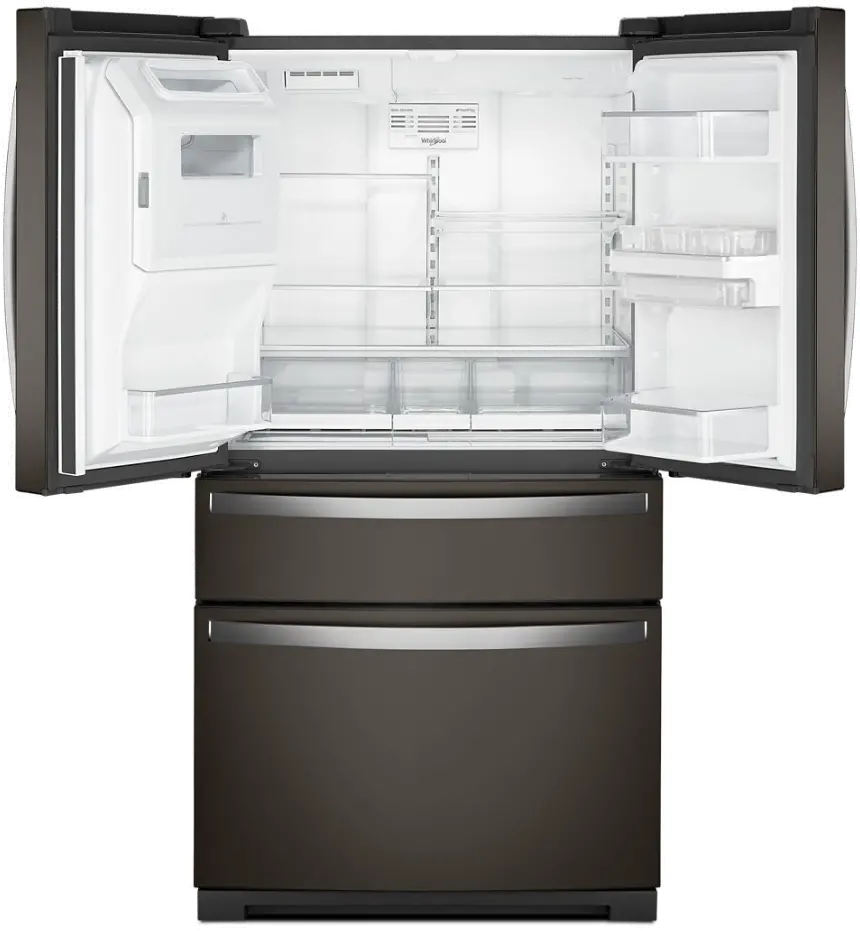 WRMF7736PV Whirlpool 26.2 Cu Ft French Door Refrigerator - Black Stainless Steel-9
