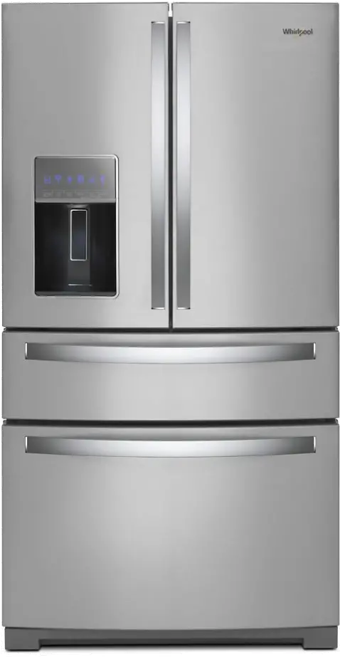 WRMF7736PZ Whirlpool 26.2 Cu Ft French Door Refrigerator - Stainless Steel-1