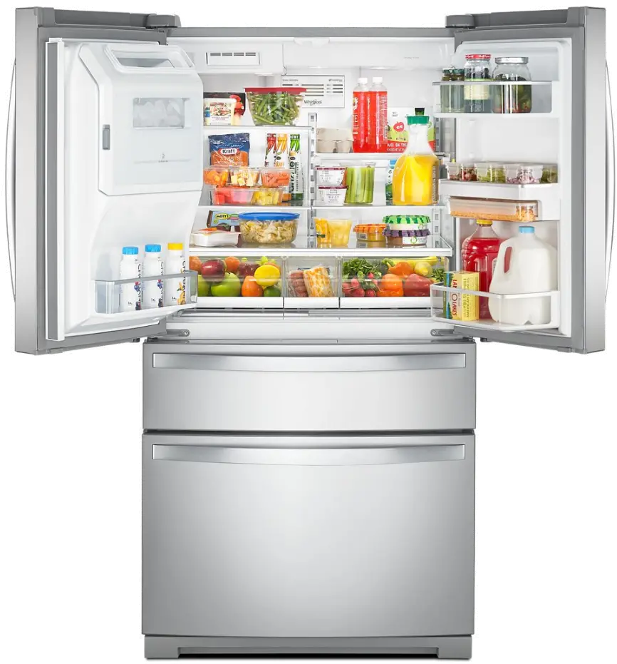 WRMF7736PZ Whirlpool 26.2 Cu Ft French Door Refrigerator - Stainless Steel-10
