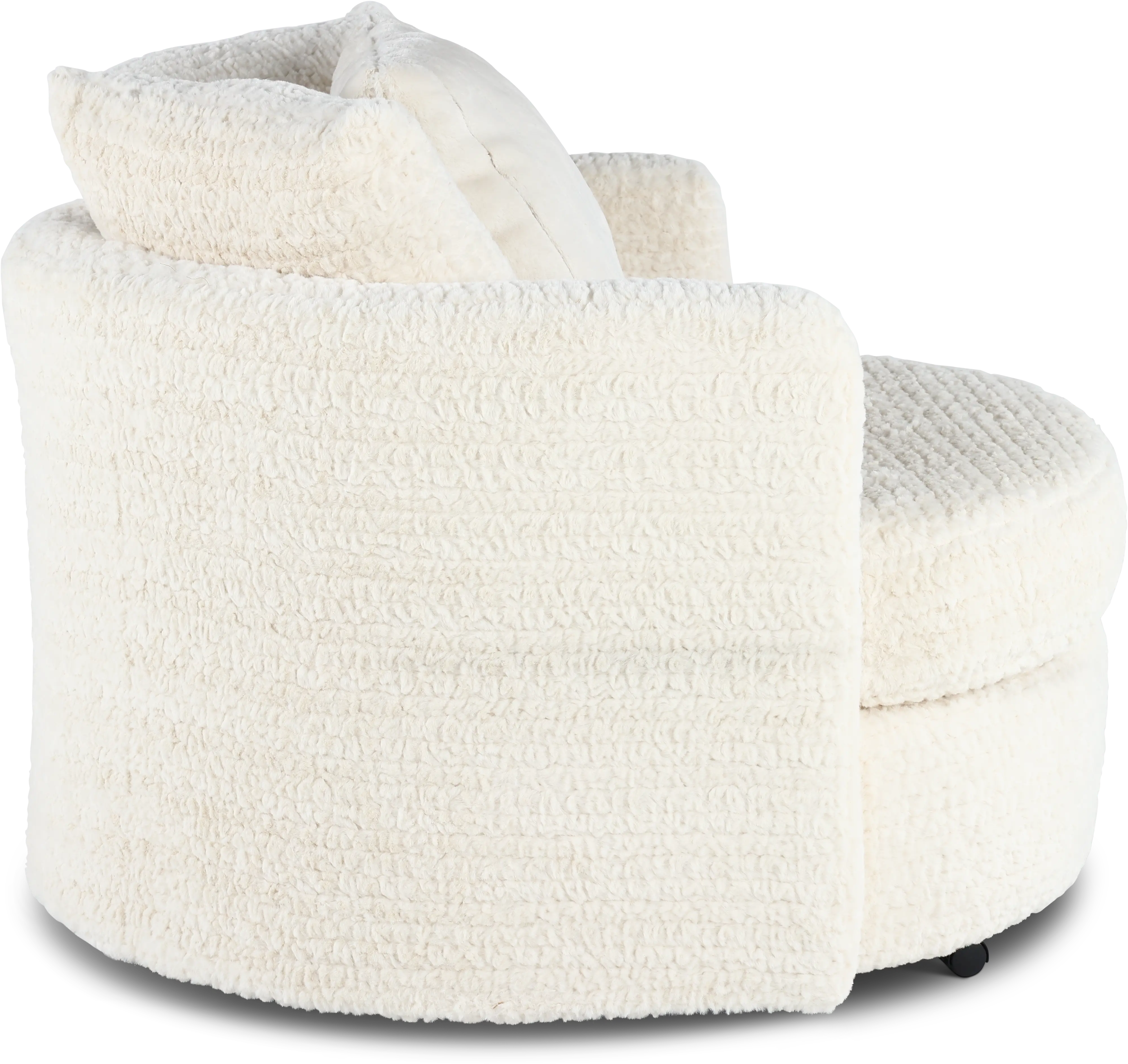 Hendrix Ivory Swivel Chair-6