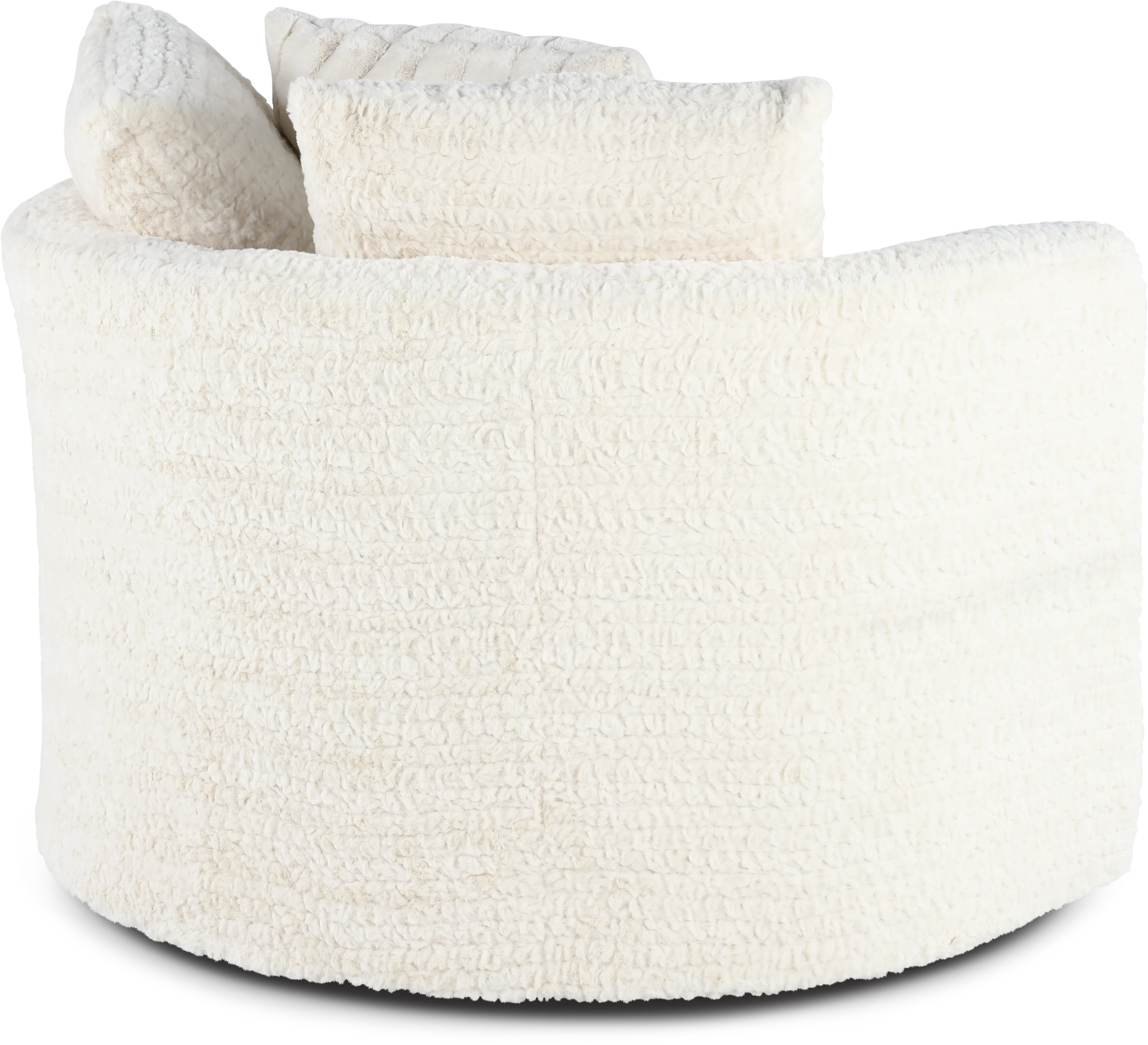 Hendrix Ivory Swivel Chair-7