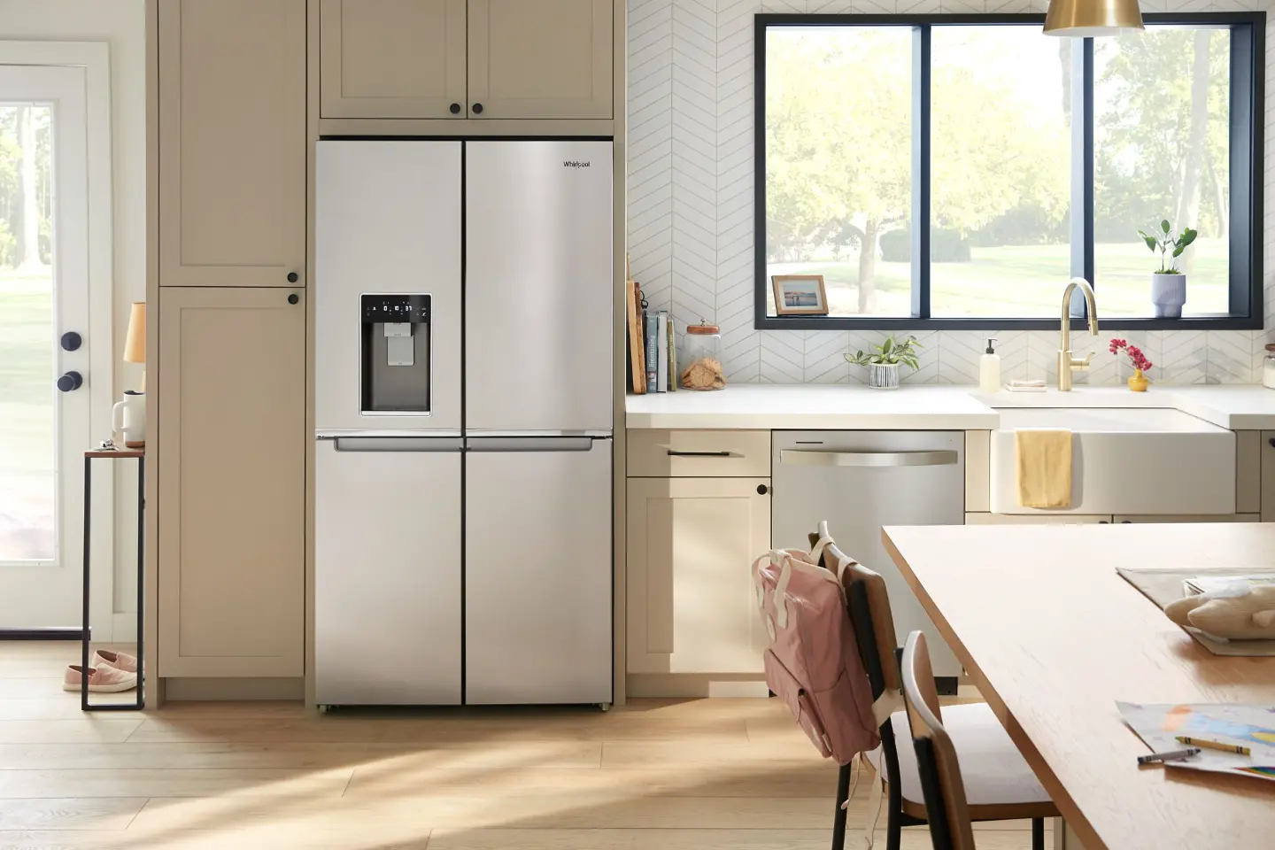 WRQC7836RZ Whirlpool 19.14 Cu Ft 4-Door Flex Refrigerator - Stainless Steel-2