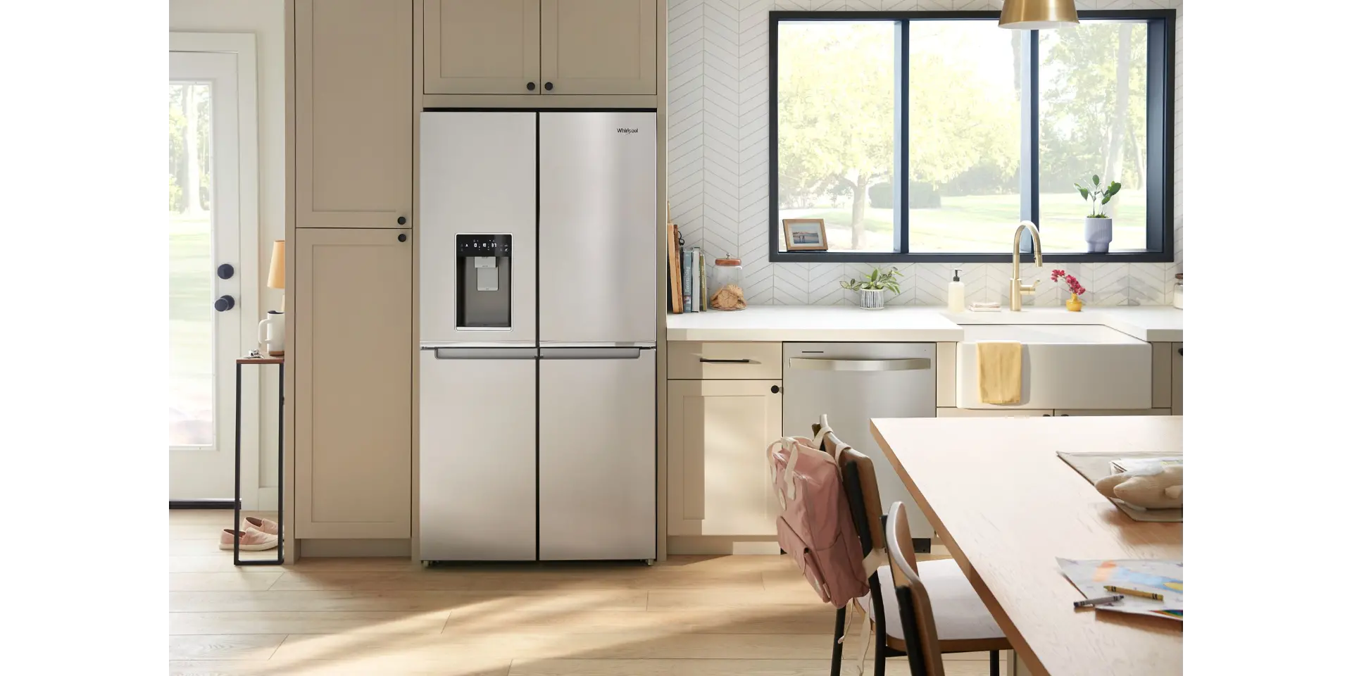 WRQC7836RZ Whirlpool 19.14 Cu Ft 4-Door Flex Refrigerator - Stainless Steel-2