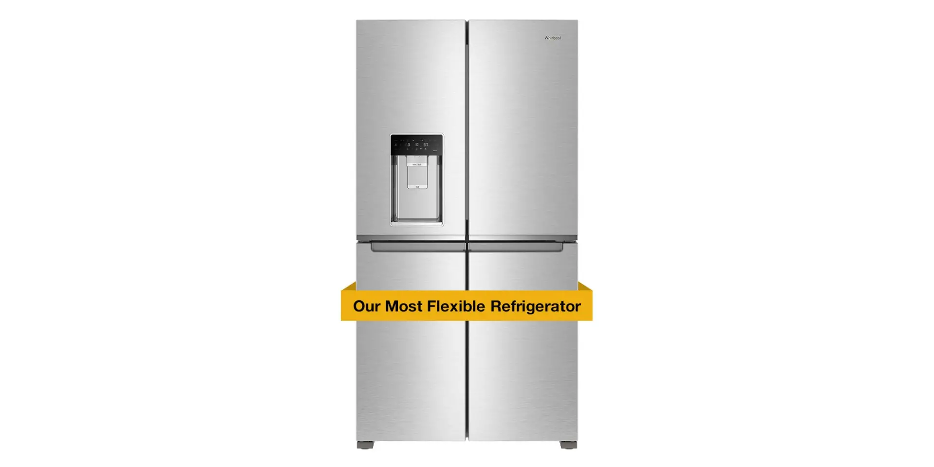 WRQC7836RZ Whirlpool 19.14 Cu Ft 4-Door Flex Refrigerator - Stainless Steel-4