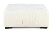Hendrix Cream Cocktail Ottoman