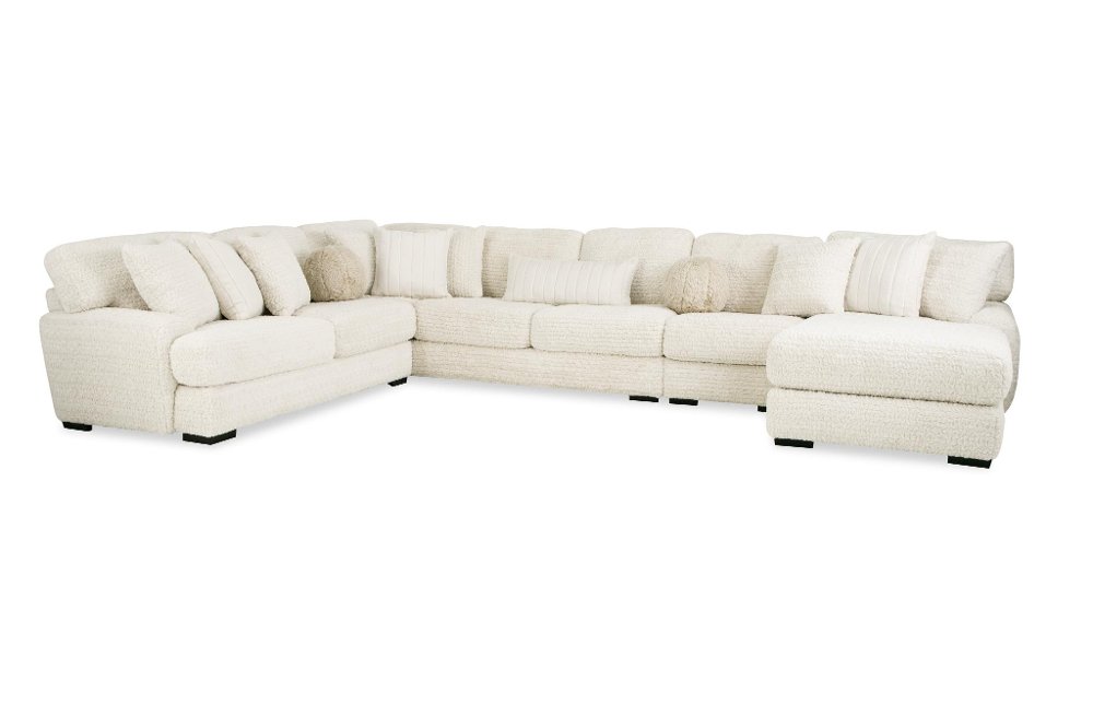 Hendrix Ivory 4 Piece Sectional