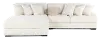 Hendrix Ivory 2 Piece Sectional with Double Chaise