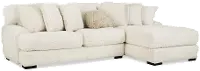 Hendrix Ivory 2 Piece Sectional