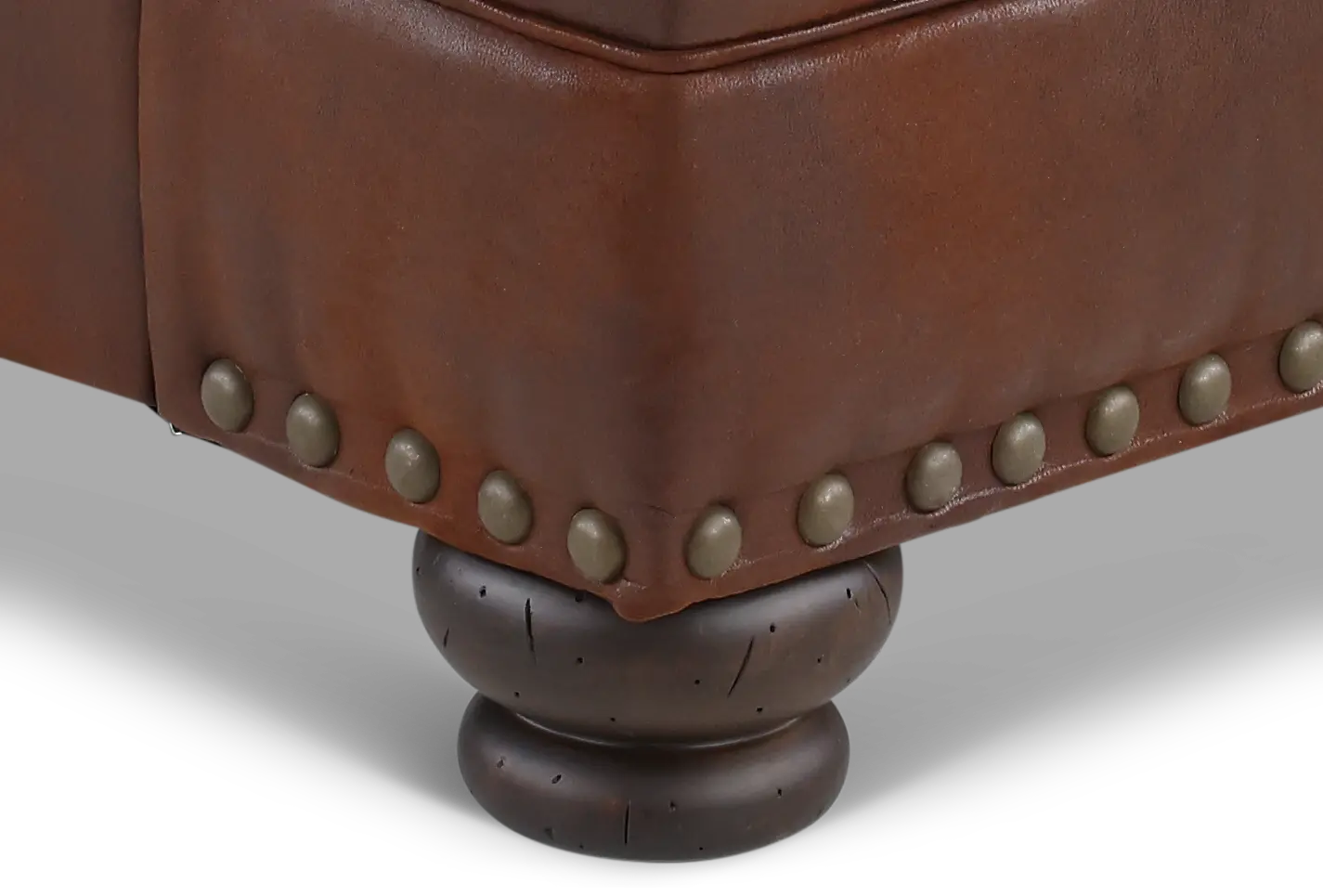 Laramie Two-Tone Brown Sofa-7