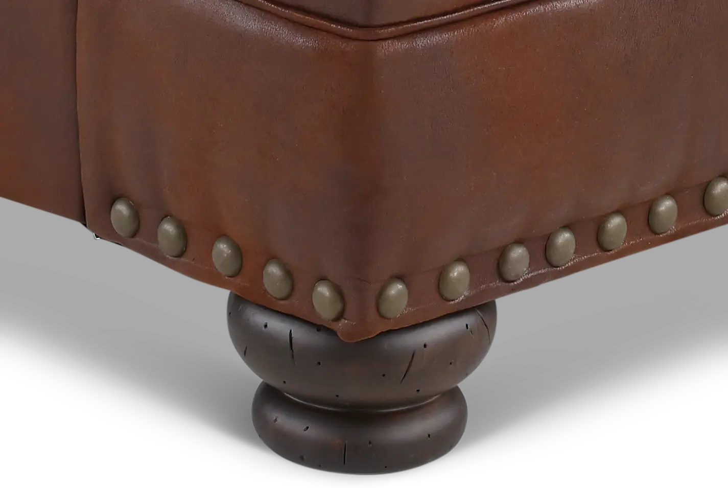 Laramie Two-Tone Brown Loveseat-7